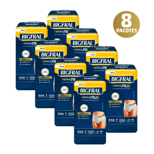 Bigfral Derma Plus Roupa Íntima Descartável P/M 56 Unidades