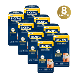 Bigfral Derma Plus Roupa Íntima Descartável G/XG 56 Unidades